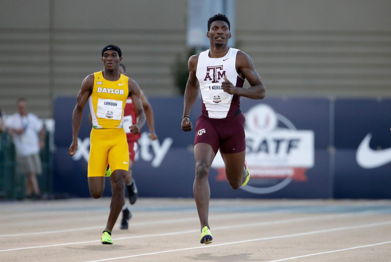 Video shows arrest of Olympic sprint medalist Fred Kerley after